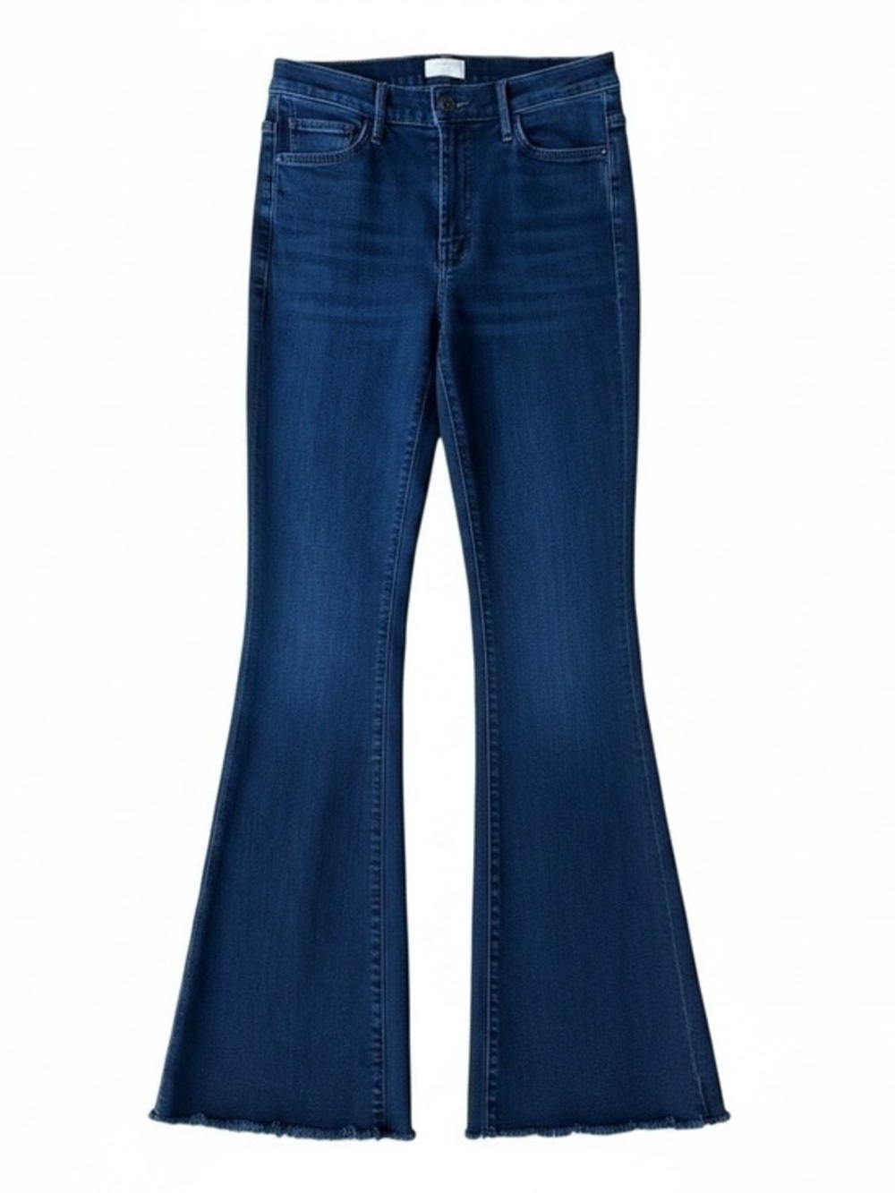 Mother Weekender Mid Rise Fray Jeans